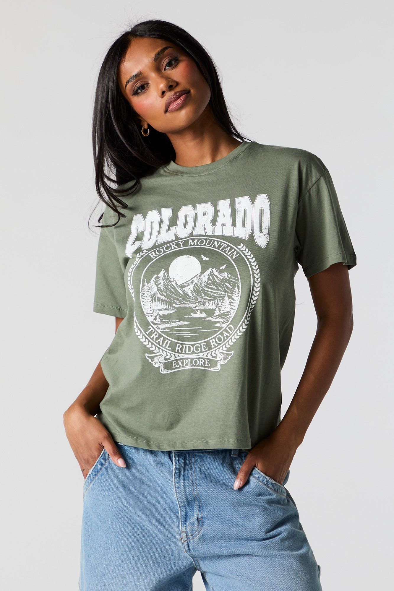 Colorado Graphic T-Shirt sold by Charlotte Russe product image thumbnail 2