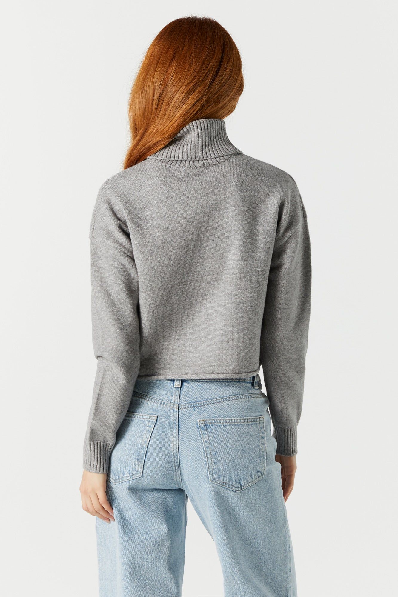 Cropped Turtleneck Sweater sold by Charlotte Russe product image thumbnail 5