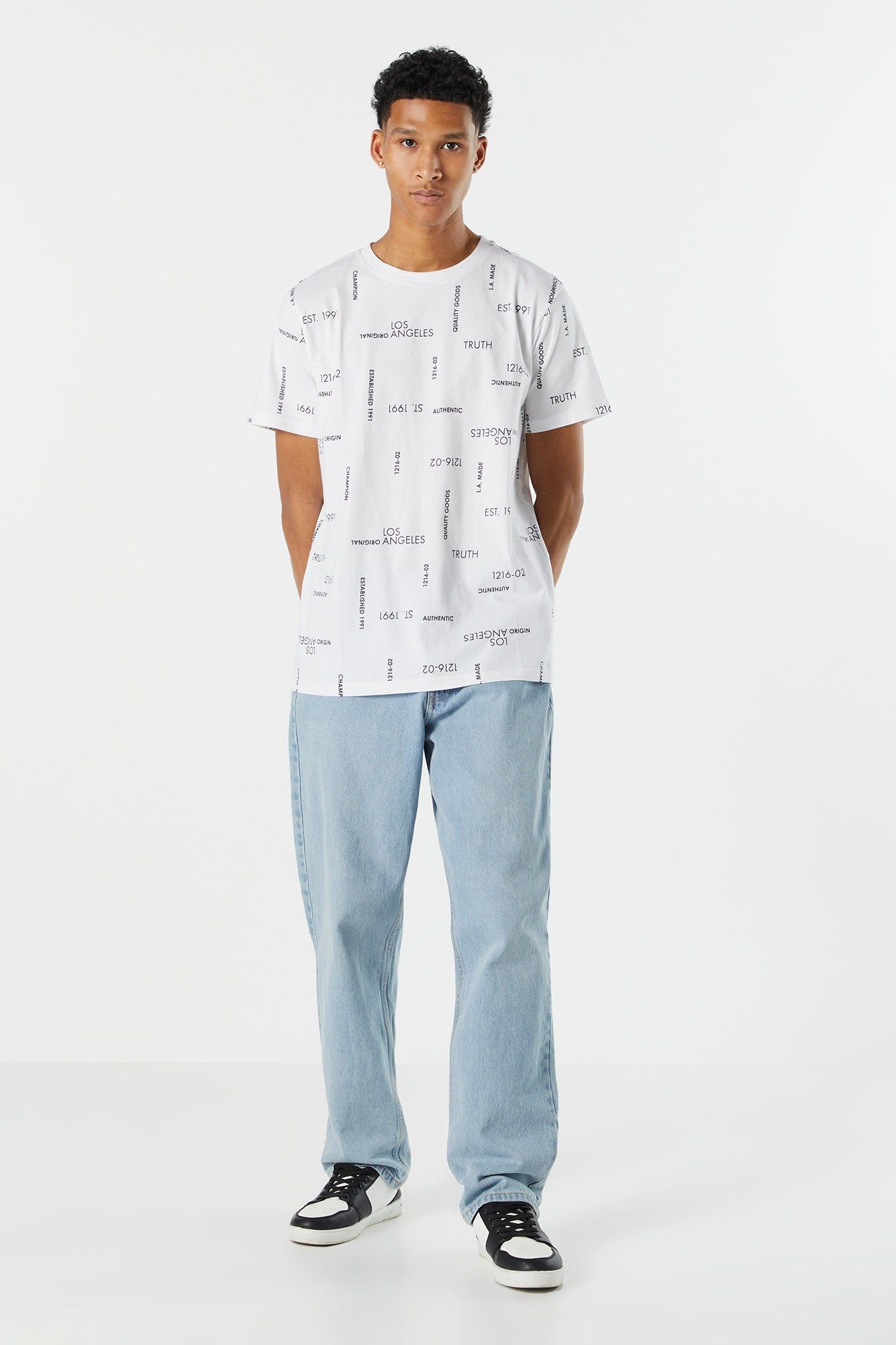 Los Angeles Print T-Shirt sold by Charlotte Russe product image thumbnail 3