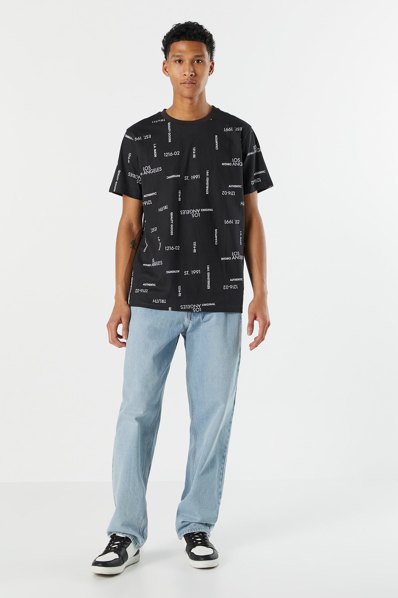 Los Angeles Print T-Shirt sold by Charlotte Russe product image thumbnail 6