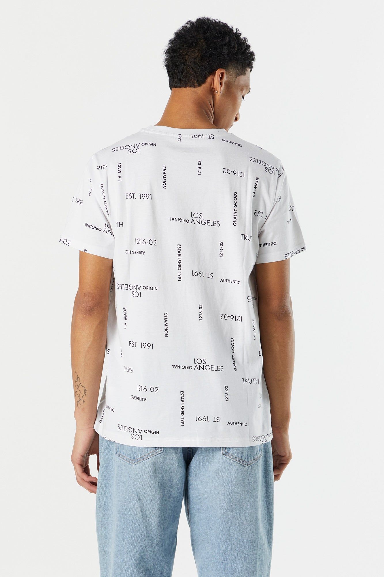 Los Angeles Print T-Shirt sold by Charlotte Russe product image thumbnail 2