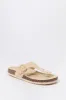 Cork Buckled Sandal sold by Charlotte Russe