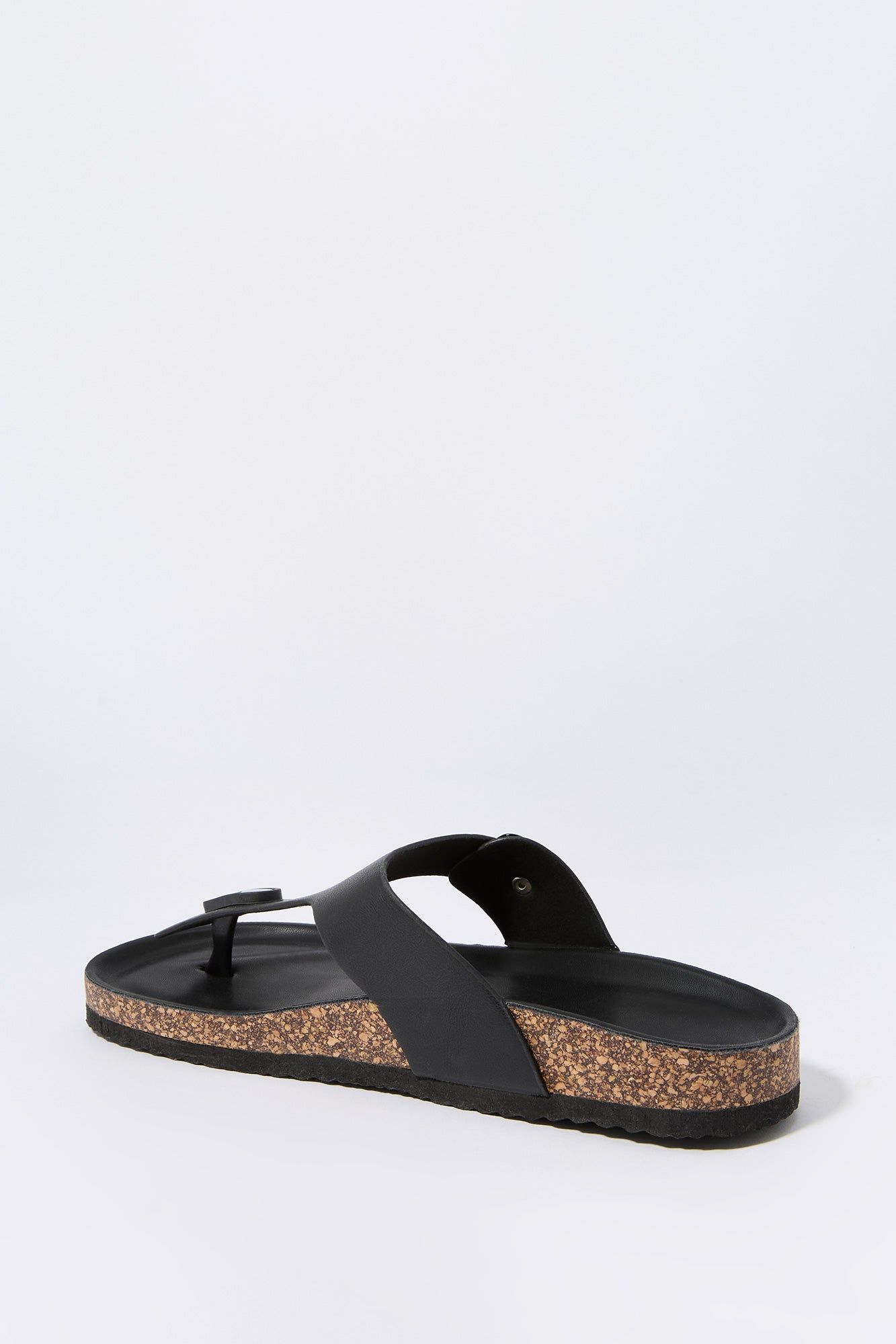 Cork Slide Sandal sold by Charlotte Russe product image thumbnail 3