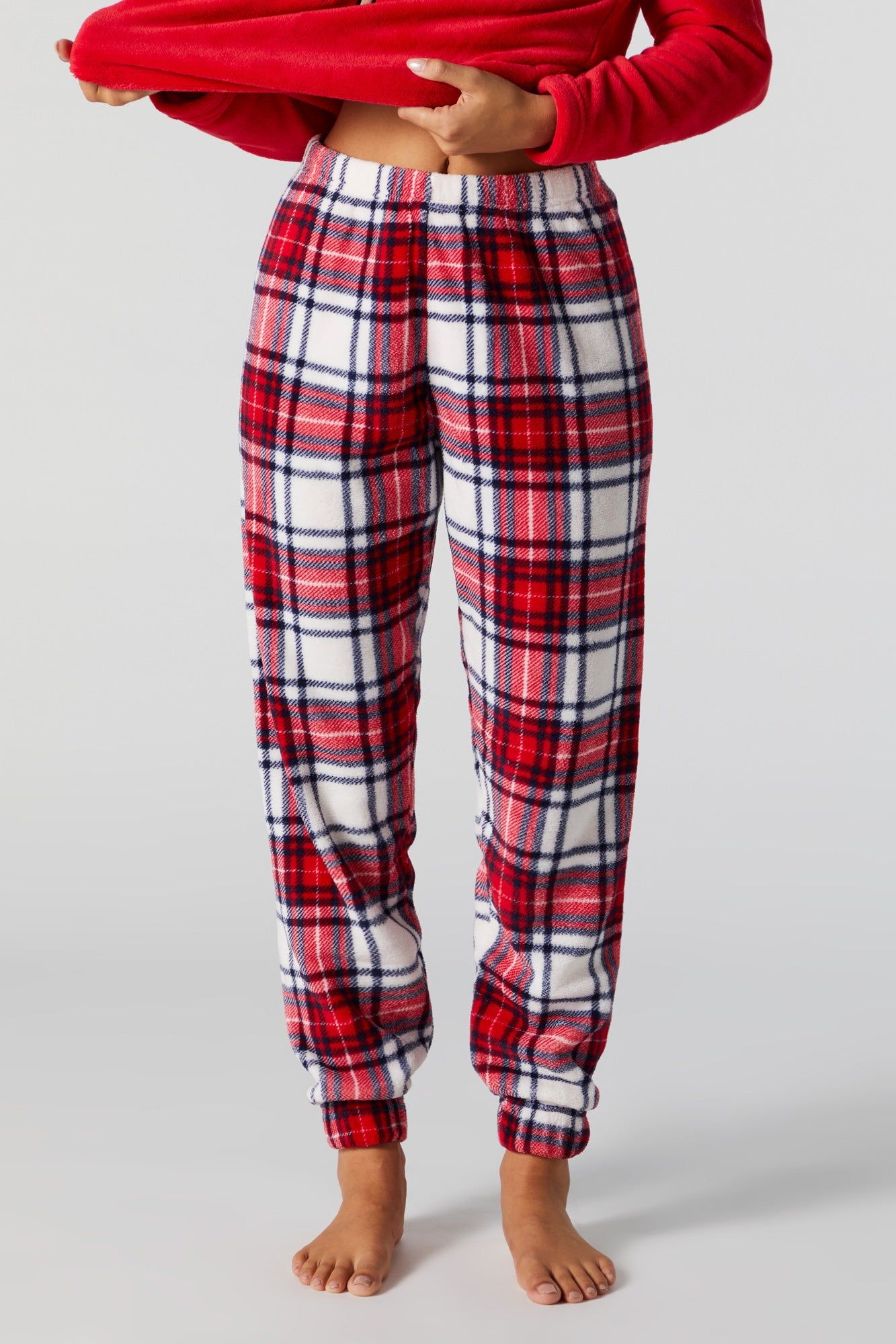 Rudolph 2 Piece Plush Pajama Set sold by Charlotte Russe product image thumbnail 5