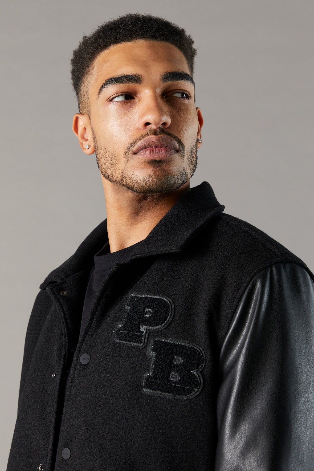 Playboy Varsity Jacket sold by Charlotte Russe product image thumbnail 5