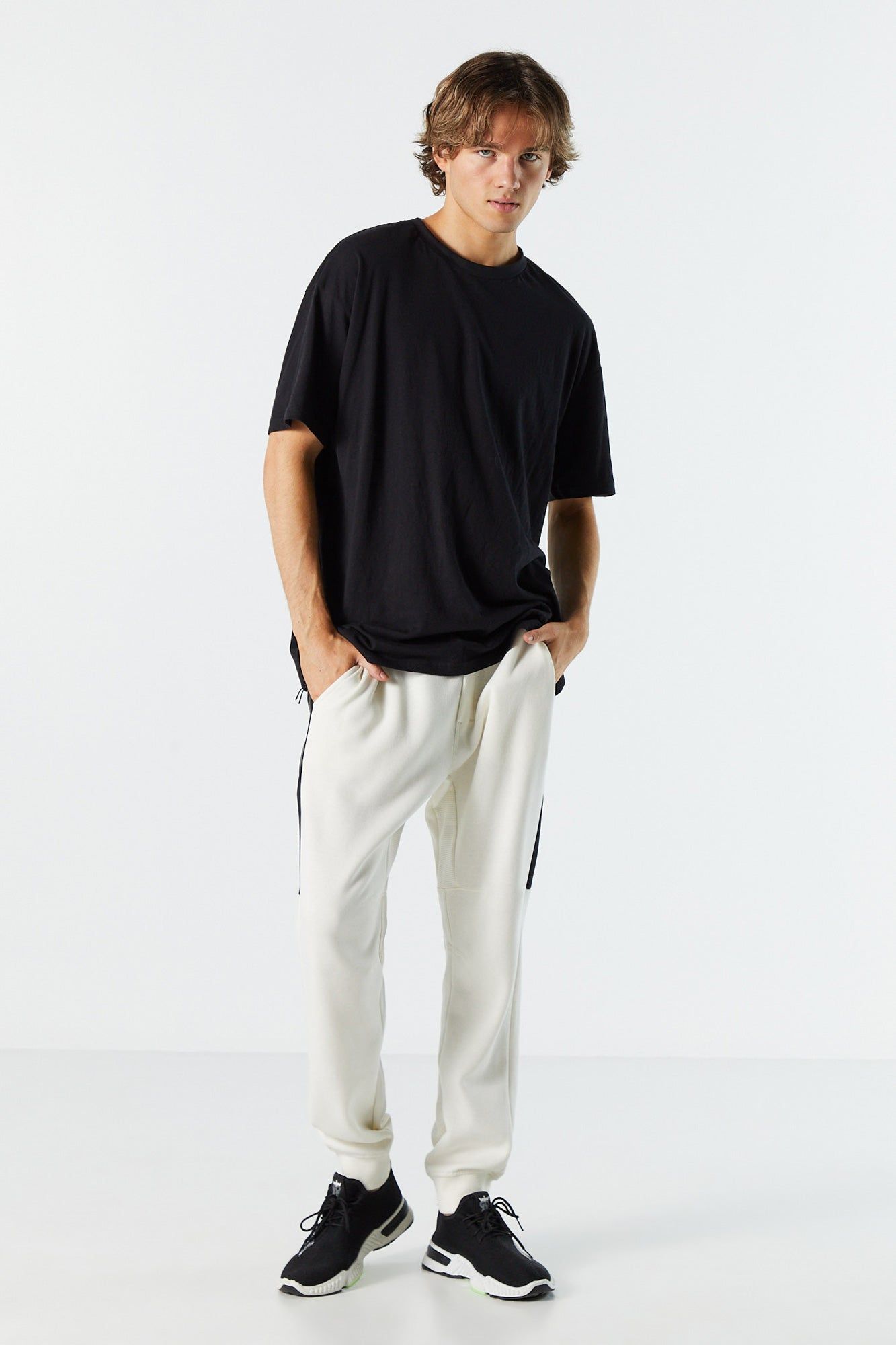 Fleece Zip Pocket Active Jogger sold by Charlotte Russe product image thumbnail 14