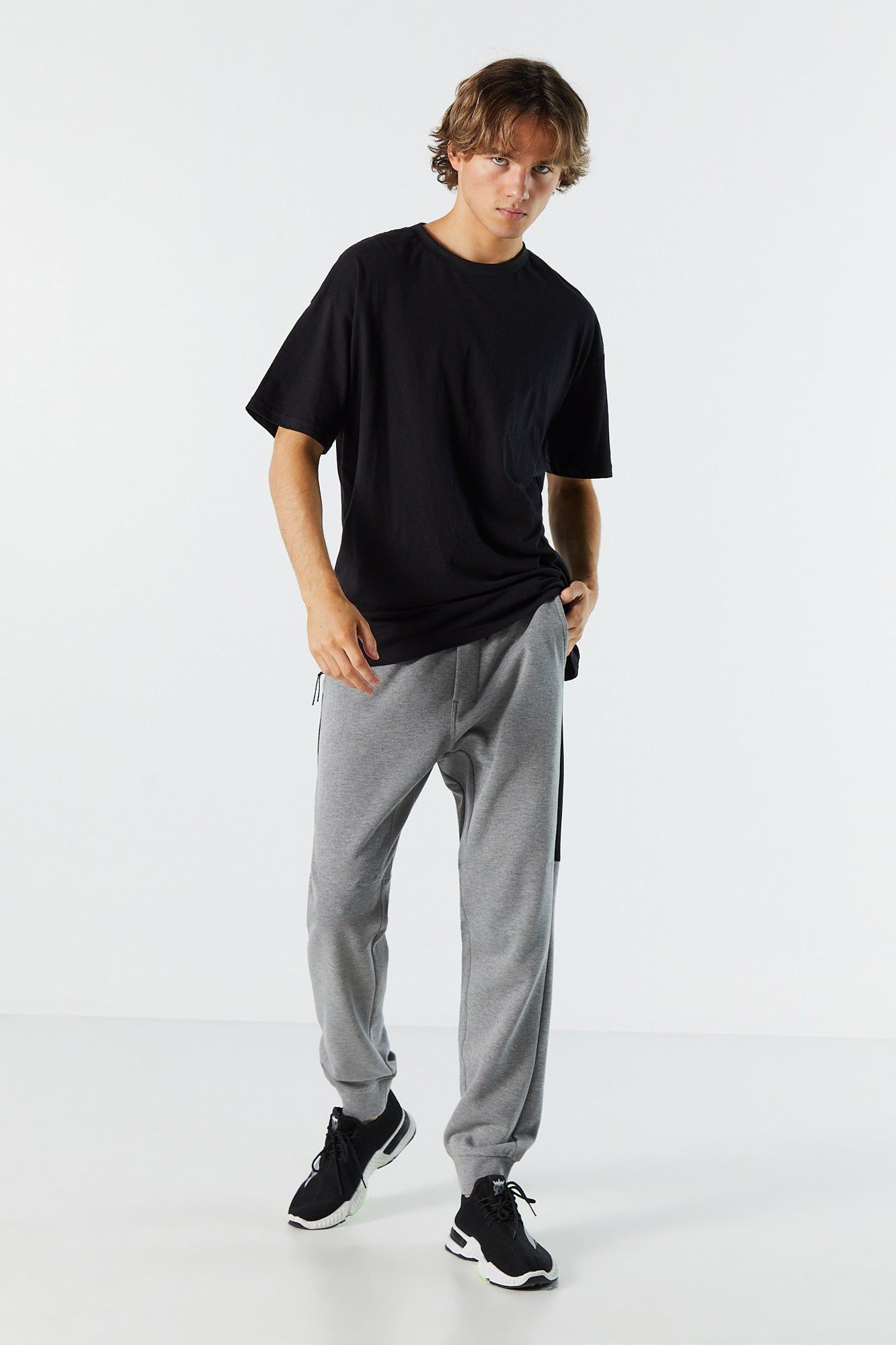 Fleece Zip Pocket Active Jogger sold by Charlotte Russe product image thumbnail 11