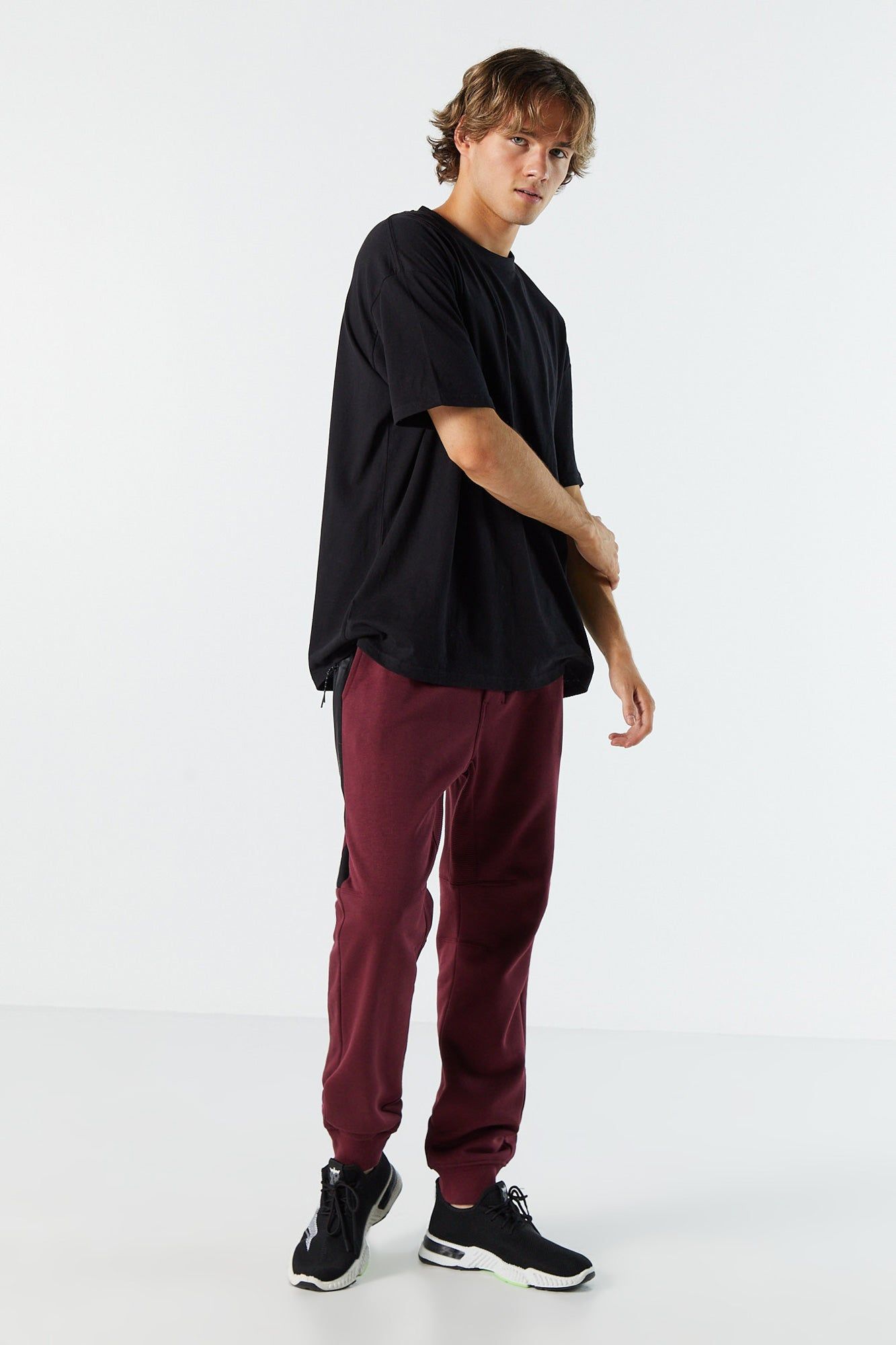 Fleece Zip Pocket Active Jogger sold by Charlotte Russe product image thumbnail 17