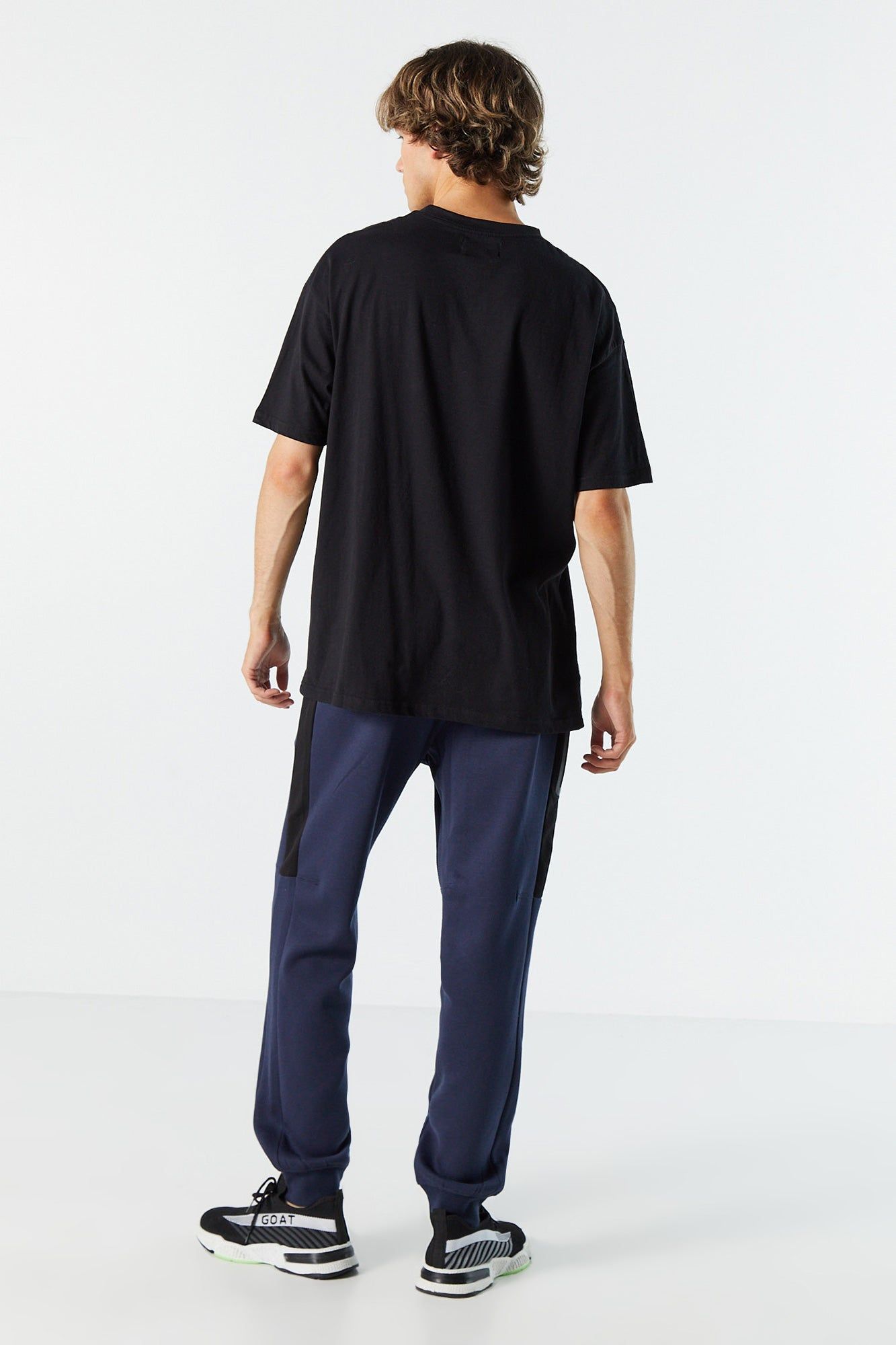 Fleece Zip Pocket Active Jogger sold by Charlotte Russe product image thumbnail 3