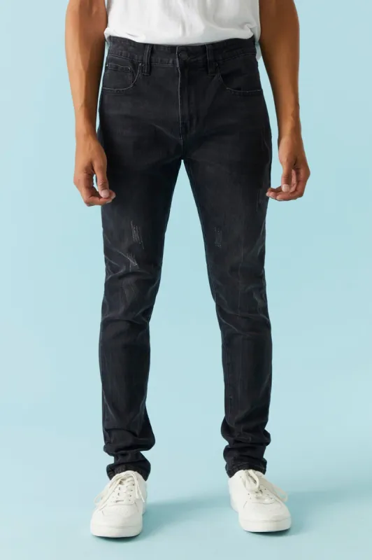 Black Wash Skinniest Jean sold by Charlotte Russe