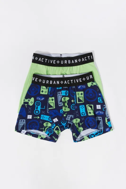 Gamer Print Boxer Brief (2 Pack) sold by Charlotte Russe