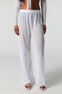 Mesh Wide Leg Pant Cover Up sold by Charlotte Russe