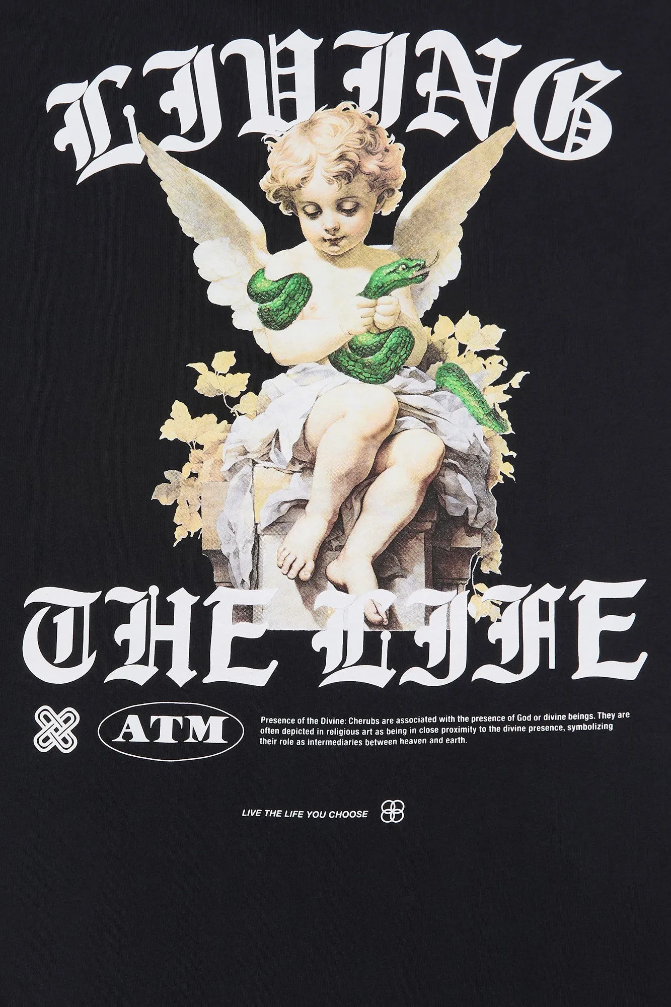 Living the Life Graphic T-Shirt sold by Charlotte Russe product image thumbnail 5