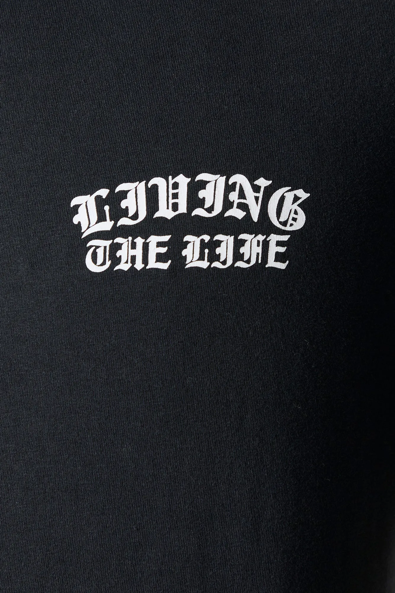 Living the Life Graphic T-Shirt sold by Charlotte Russe product image thumbnail 4
