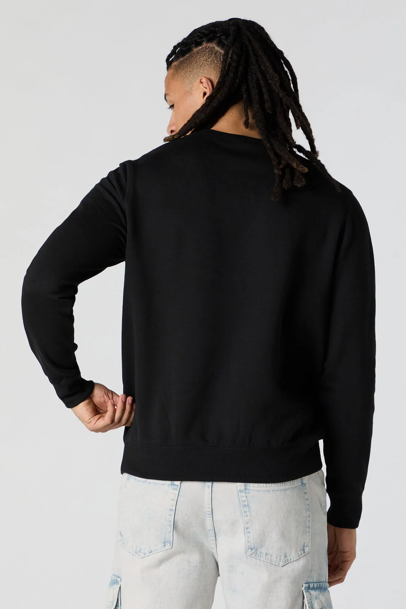 New York Graphic Fleece Sweatshirt sold by Charlotte Russe product image thumbnail 2