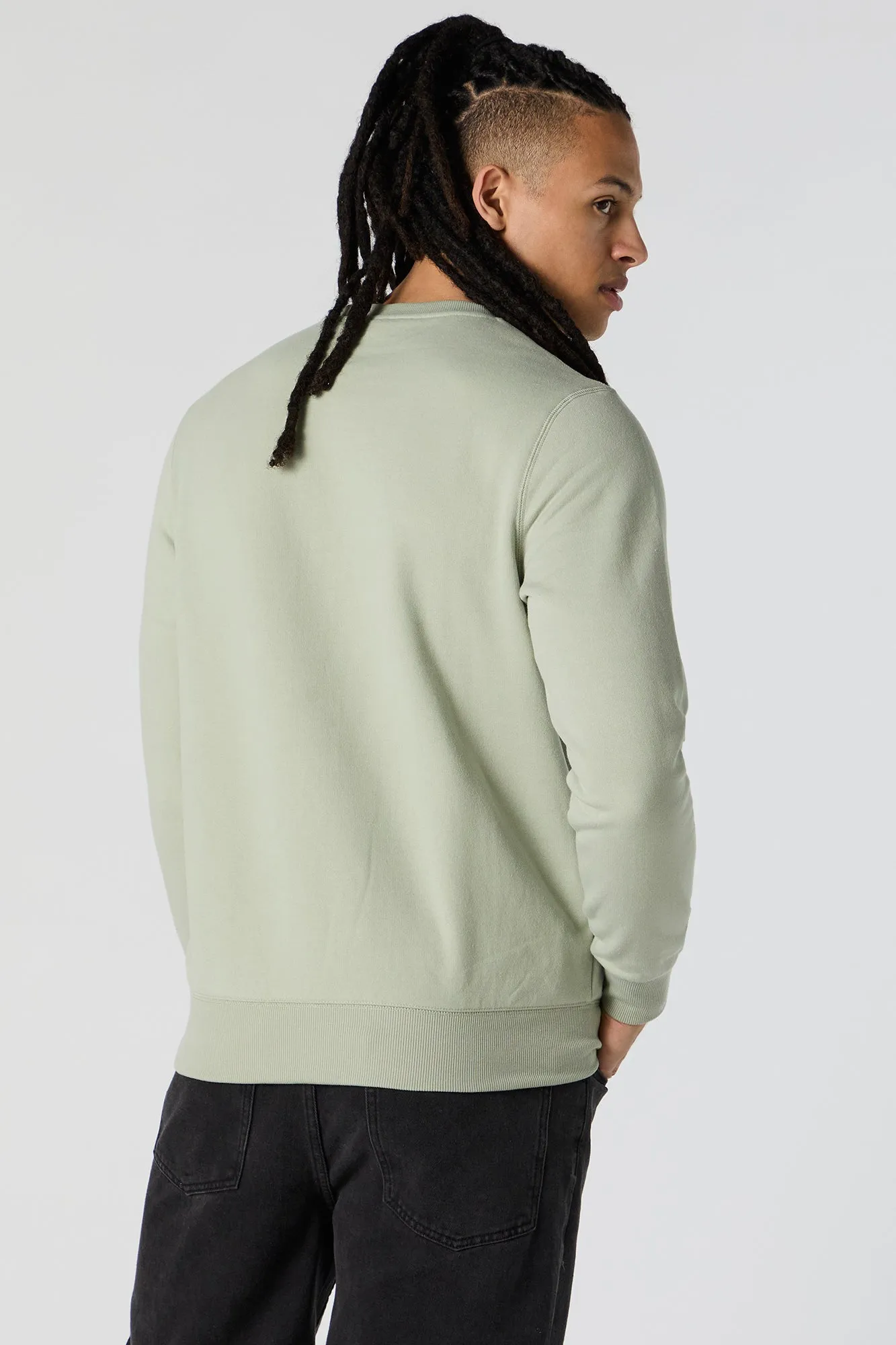 New York Graphic Fleece Sweatshirt sold by Charlotte Russe product image thumbnail 5