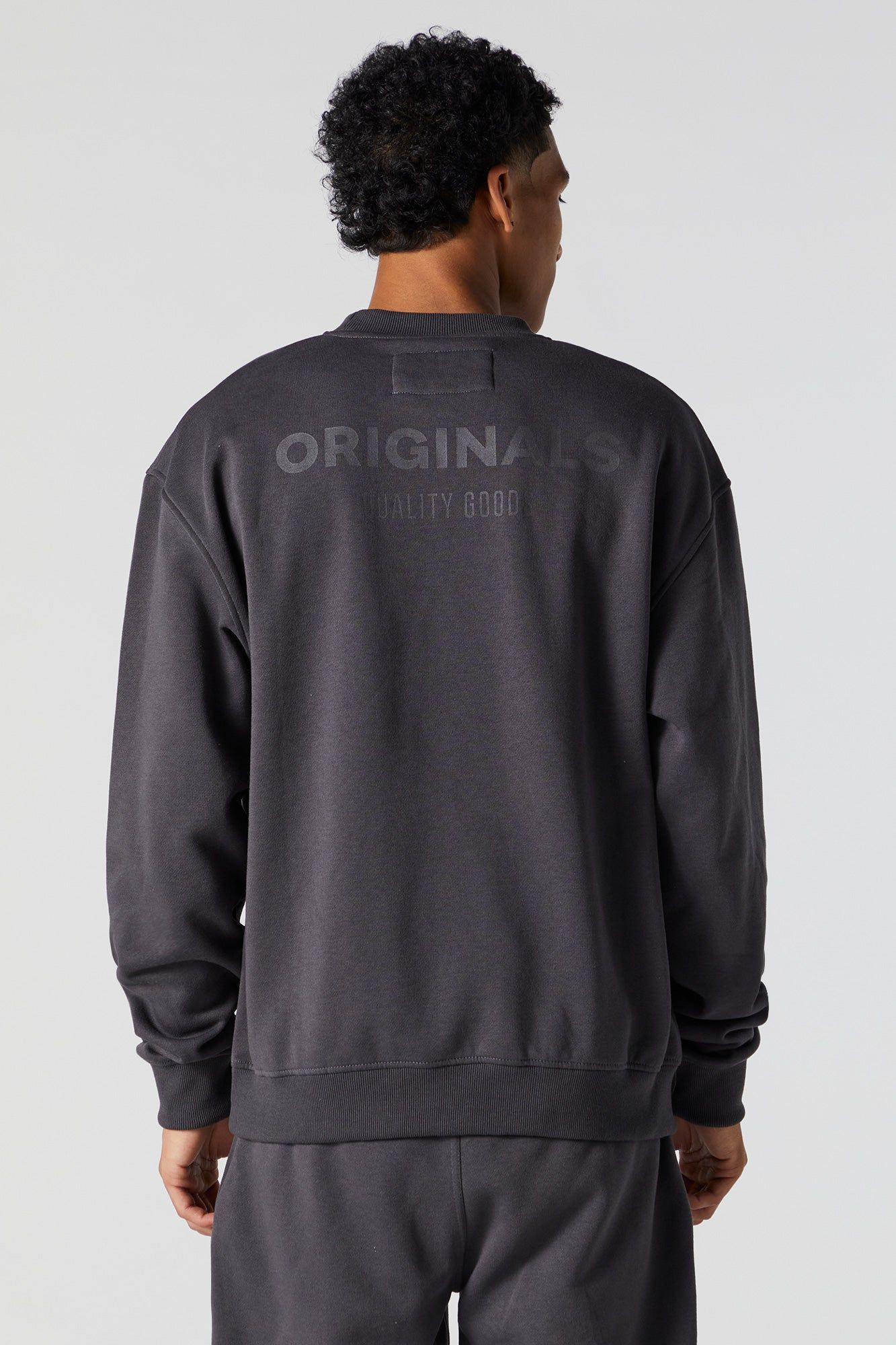 Originals Fleece Sweatshirt sold by Charlotte Russe product image thumbnail 3