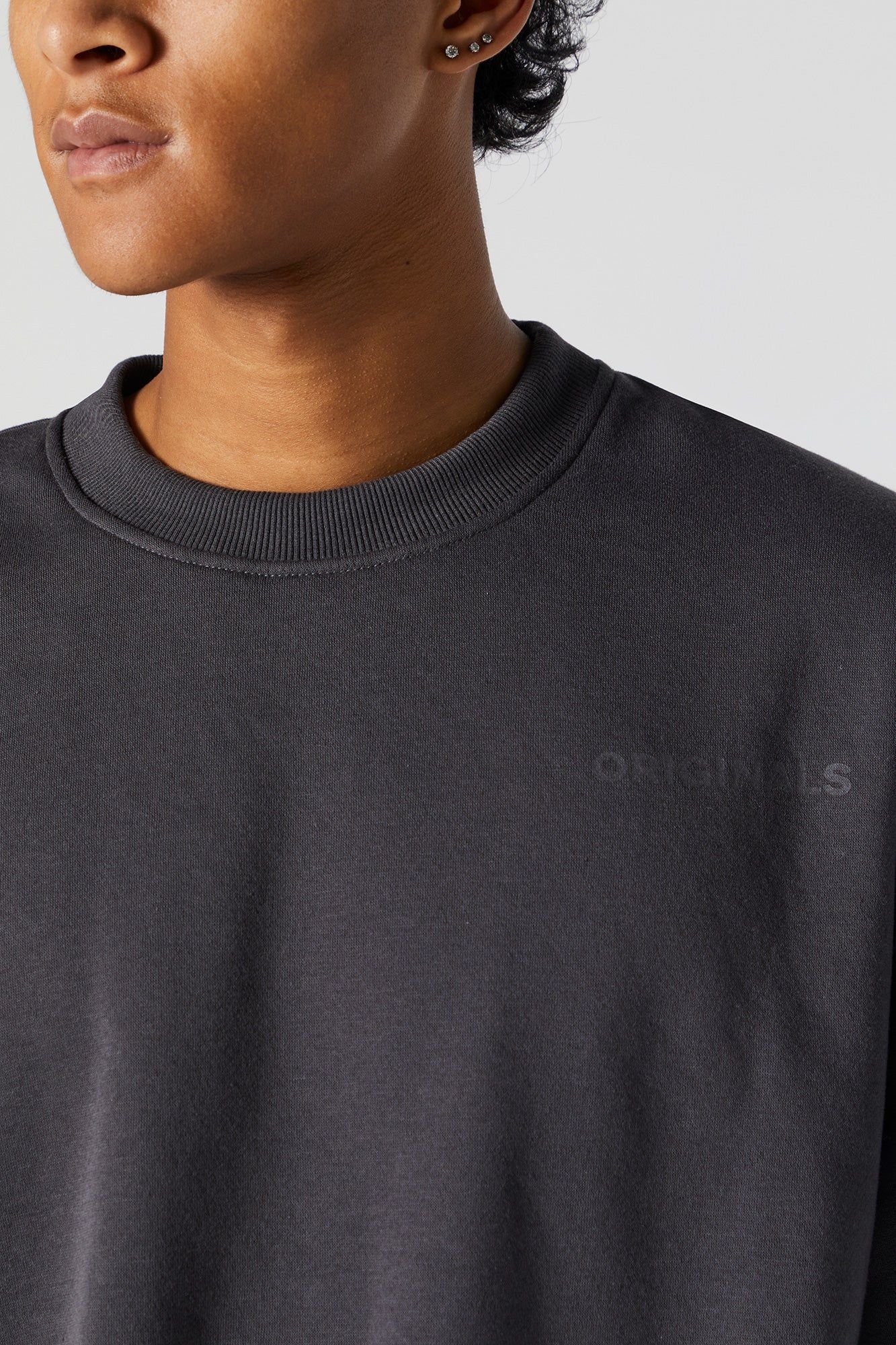 Originals Fleece Sweatshirt sold by Charlotte Russe product image thumbnail 5