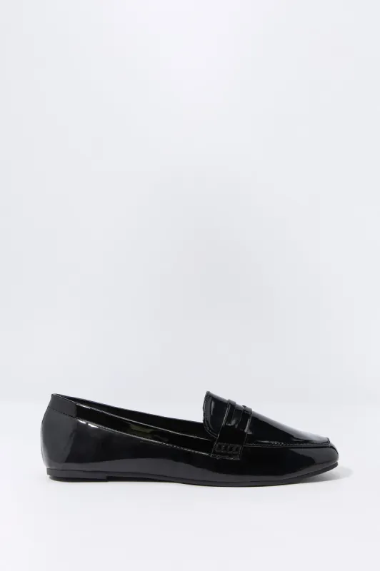 Faux Patent Leather Penny Loafer sold by Charlotte Russe