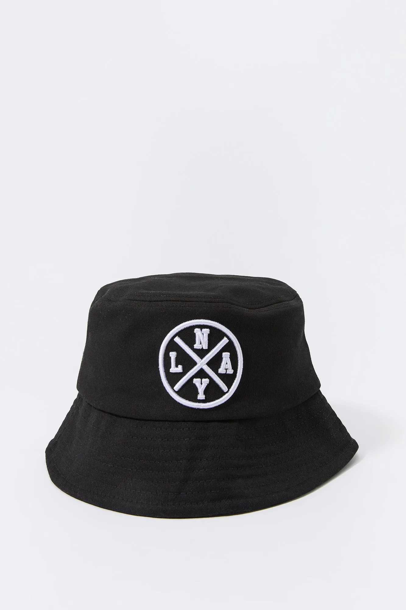 LA NY Embroidered Bucket Hat sold by Charlotte Russe product image thumbnail 4