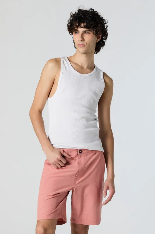 Space Dye Hybrid Board Short sold by Charlotte Russe