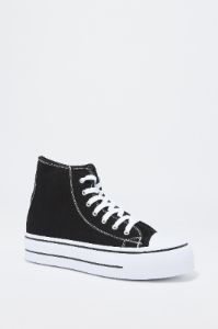 Canvas High Top Platform Sneaker sold by Charlotte Russe