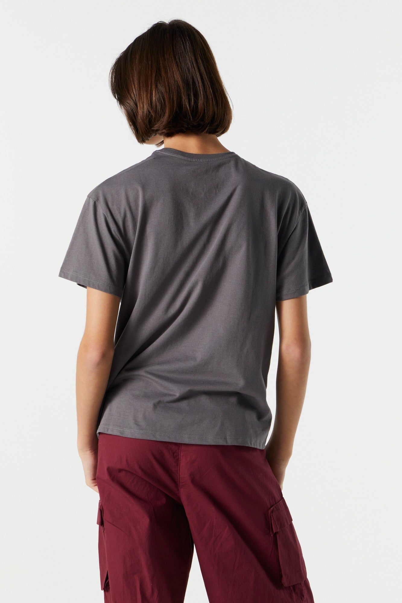 Minnie and Mickey Graphic Boyfriend T-Shirt sold by Charlotte Russe product image thumbnail 2