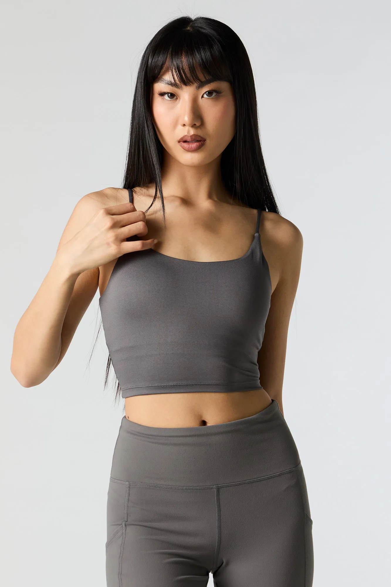 Active Scoop Neck Bra sold by Charlotte Russe product image thumbnail 4