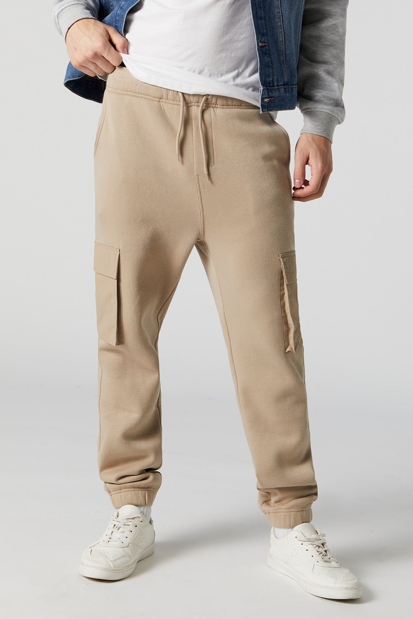 Fleece Cargo Jogger sold by Charlotte Russe