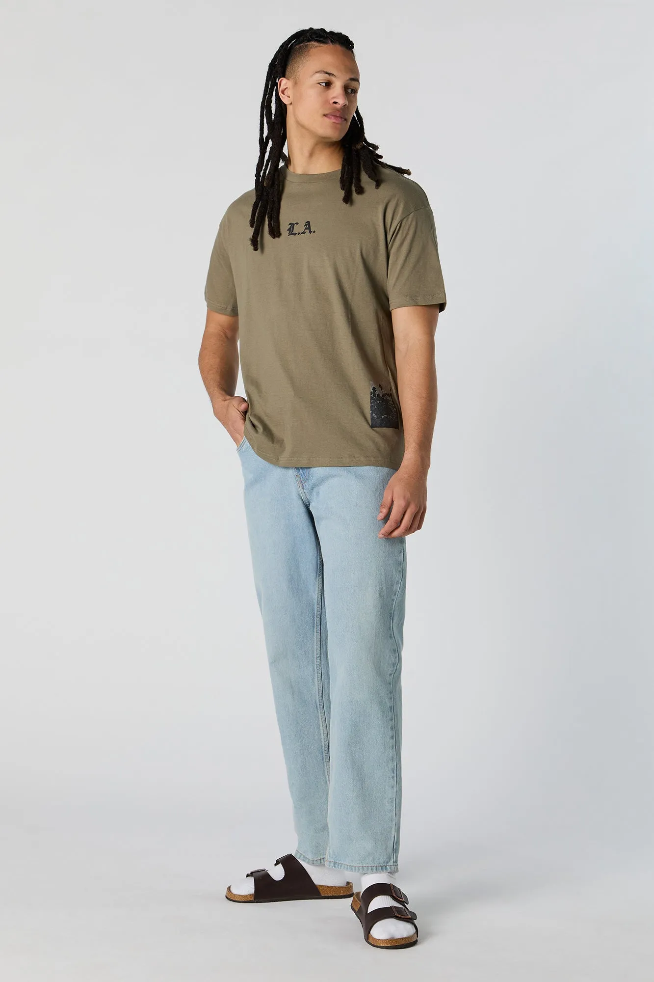 LA Graphic T-Shirt sold by Charlotte Russe product image thumbnail 4