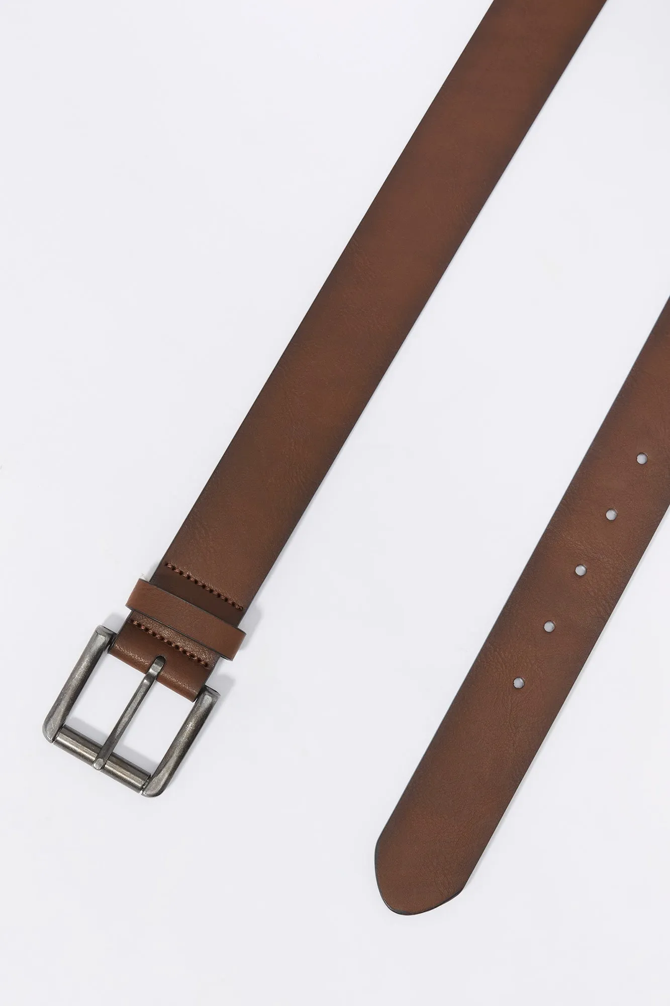 Brown Faux Leather Belt sold by Charlotte Russe product image thumbnail 2