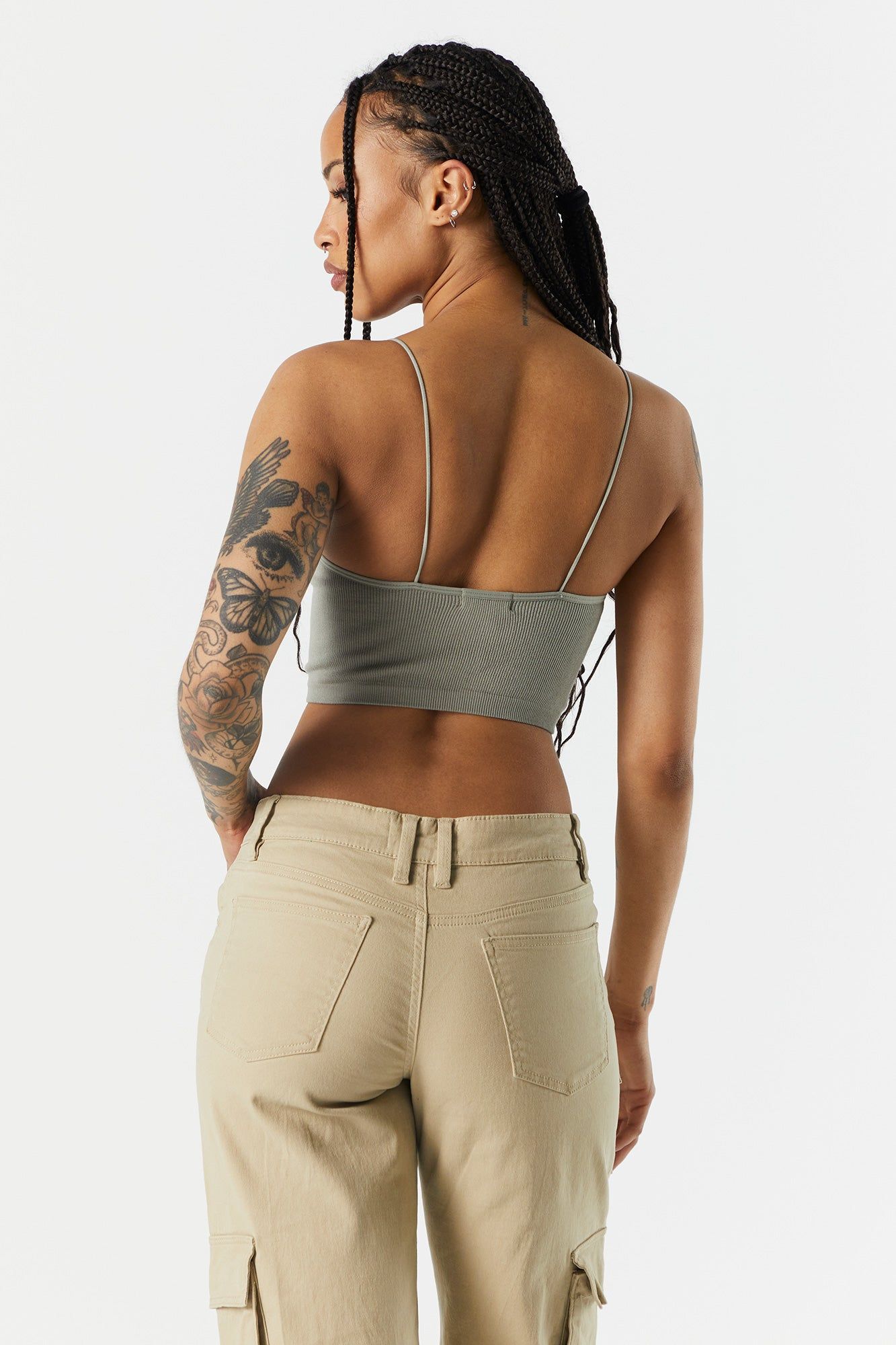 Seamless Bungee Tank sold by Charlotte Russe product image thumbnail 2