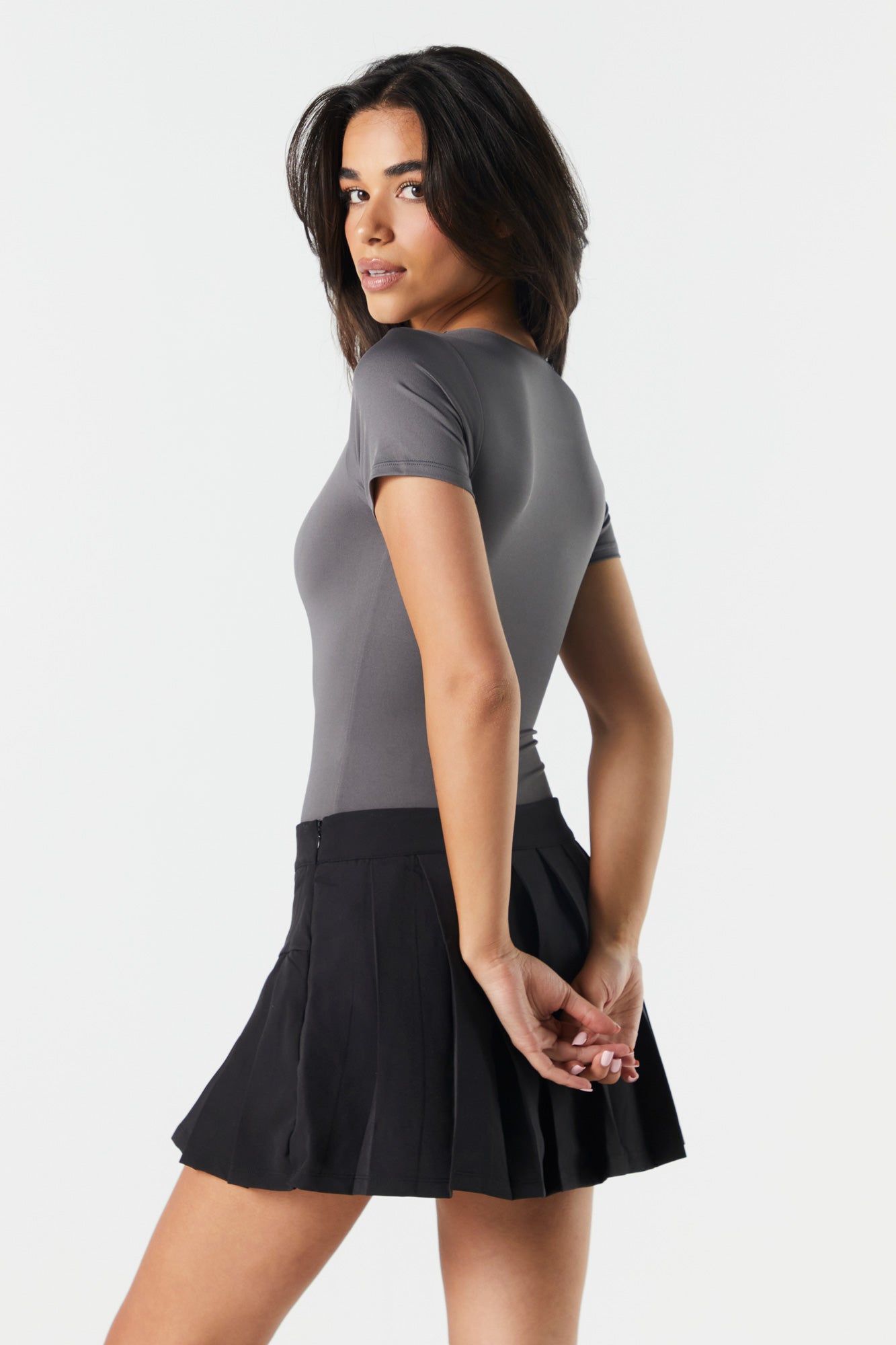 Contour T-Shirt Bodysuit sold by Charlotte Russe product image thumbnail 12