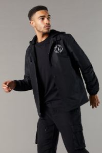 Playboy Coach Jacket sold by Charlotte Russe