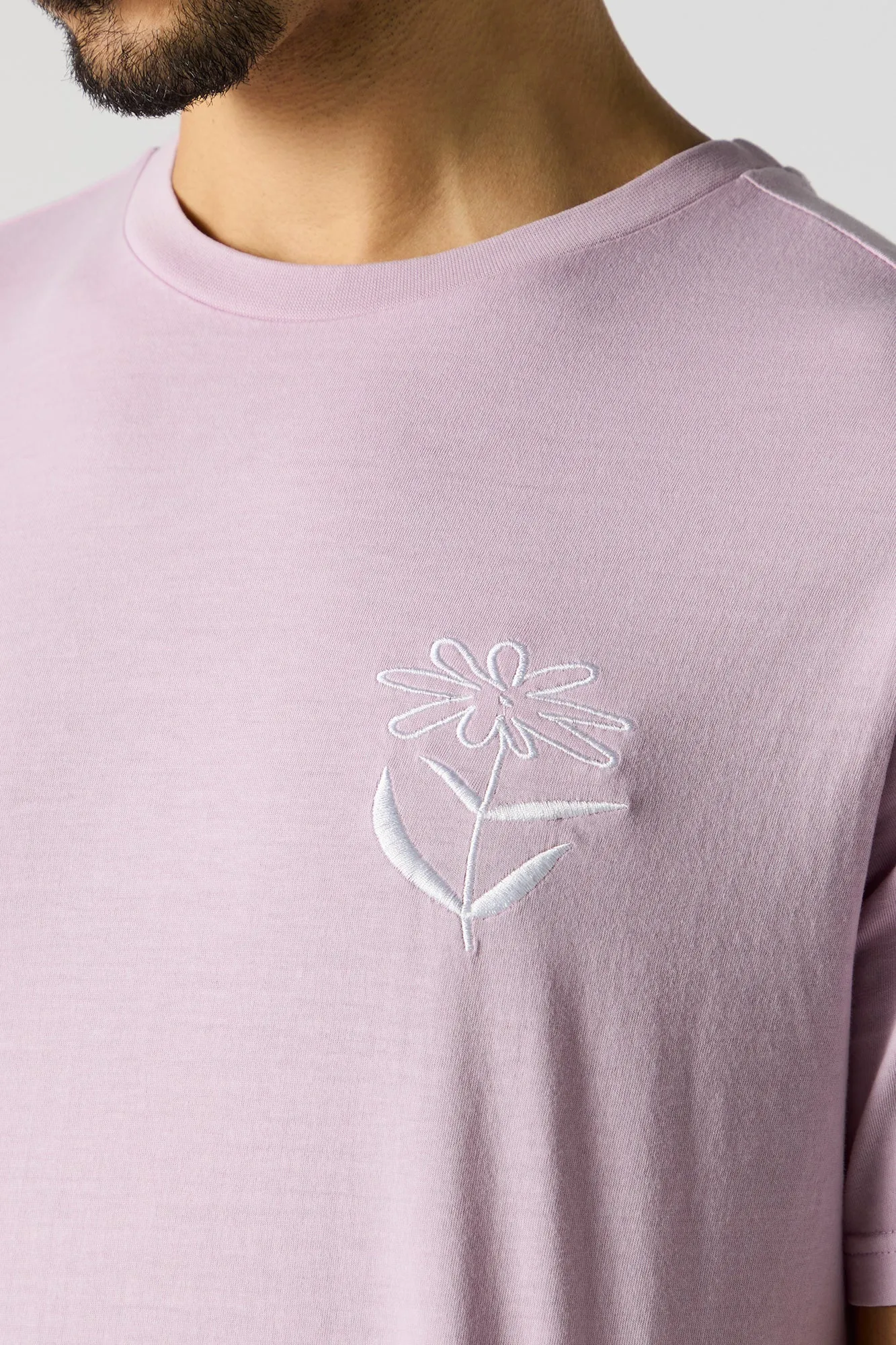 Daisy Embroidered T-Shirt sold by Charlotte Russe product image thumbnail 2