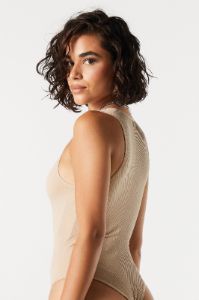 Seamless Ribbed Bodysuit sold by Charlotte Russe