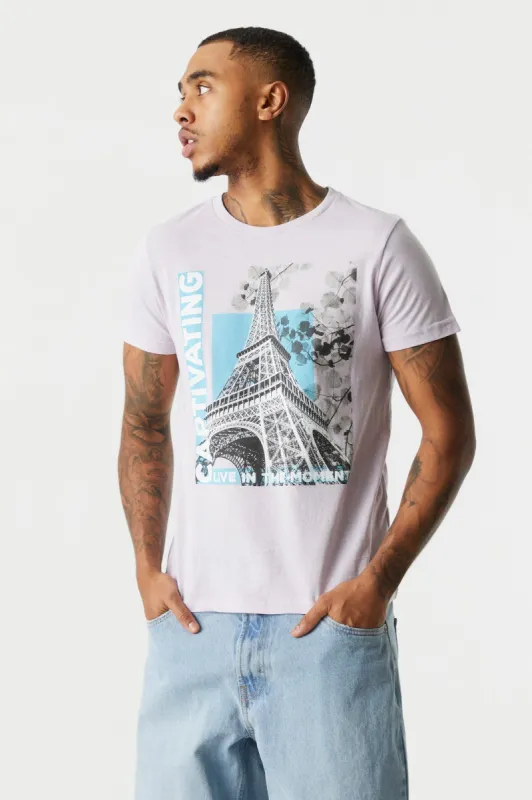 Captivating Paris Graphic T-Shirt sold by Charlotte Russe