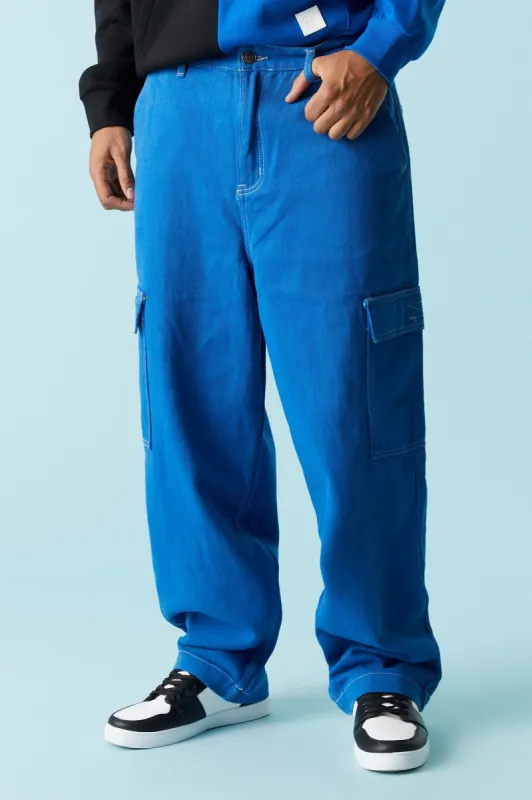 Wide Leg Cargo Jean sold by Charlotte Russe