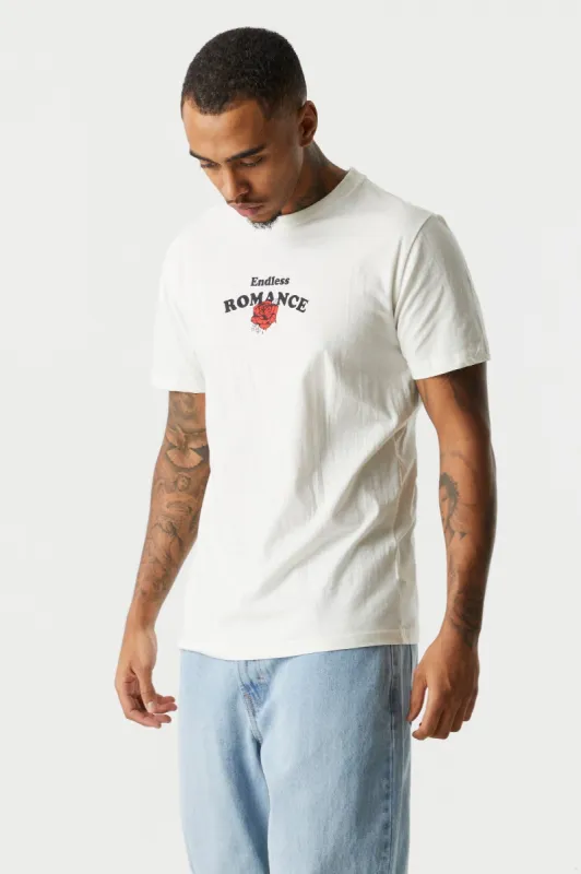 Endless Romance Graphic T-Shirt sold by Charlotte Russe