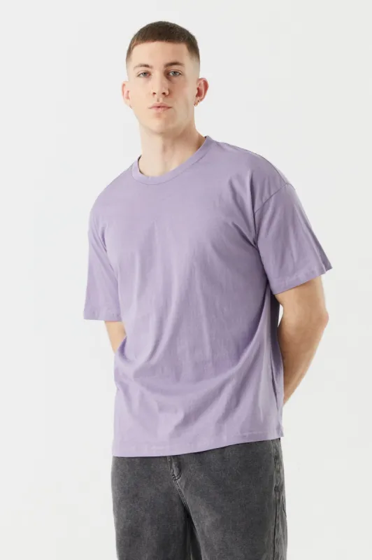 Everyday Relaxed Solid T-Shirt sold by Charlotte Russe