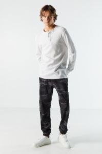 Camo Slim Jogger sold by Charlotte Russe