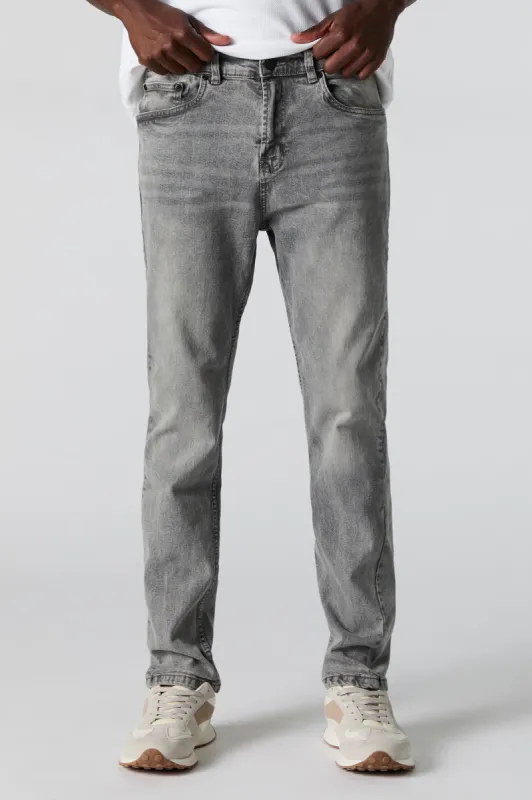 Grey Wash Skinny Jean sold by Charlotte Russe
