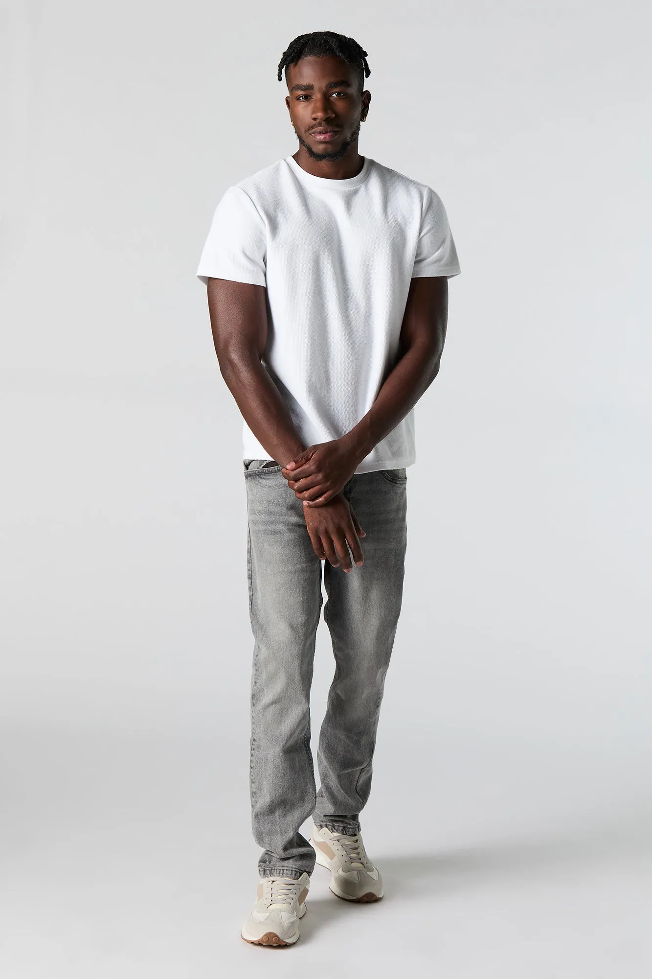 Grey Wash Skinny Jean sold by Charlotte Russe product image thumbnail 2