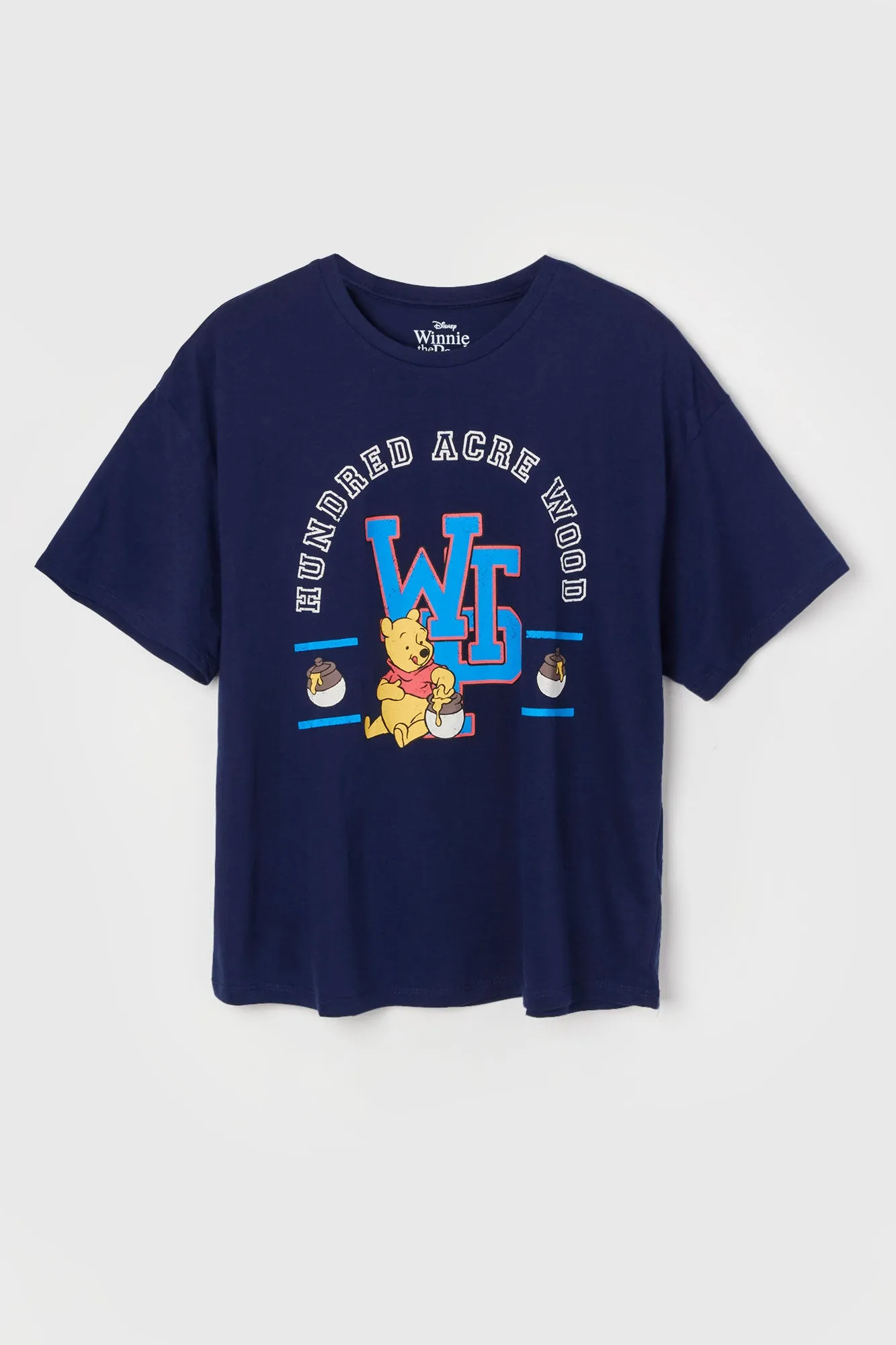 Winnie the Pooh Graphic Boyfriend T-Shirt sold by Charlotte Russe product image thumbnail 4