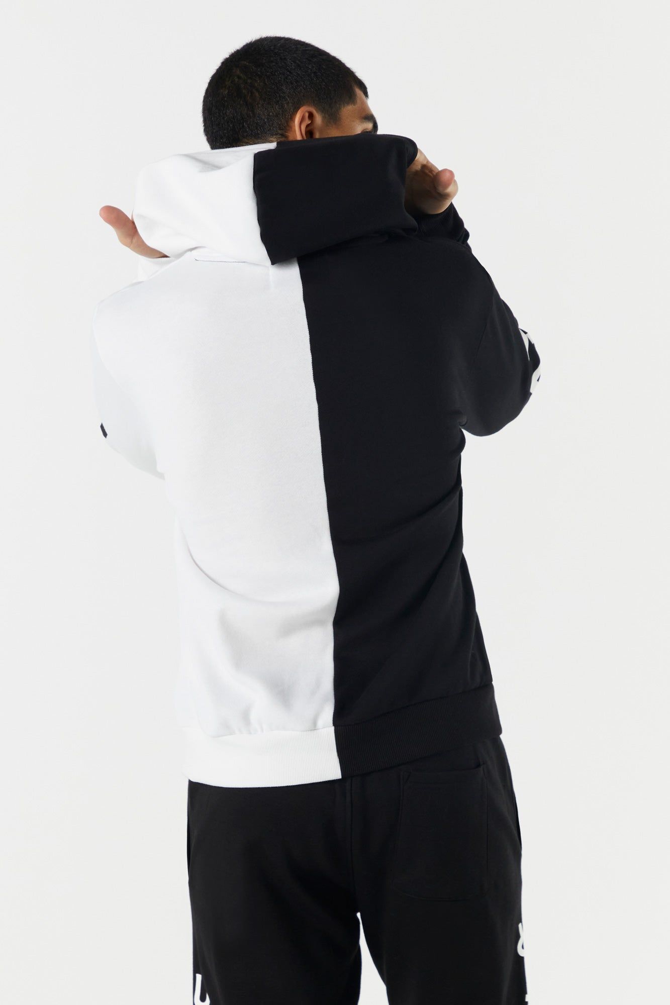 Split Graphic Hoodie sold by Charlotte Russe product image thumbnail 2