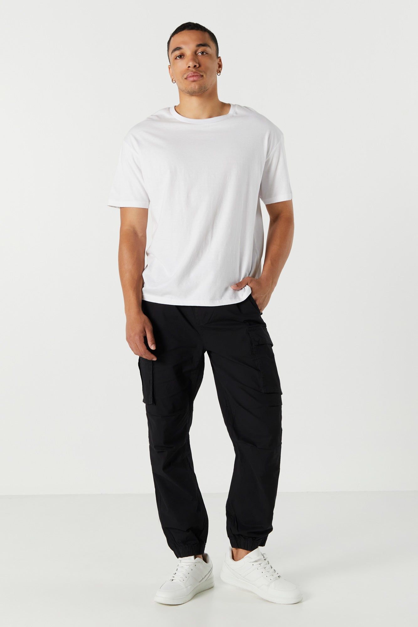 Relaxed Cargo Jogger sold by Charlotte Russe product image thumbnail 5