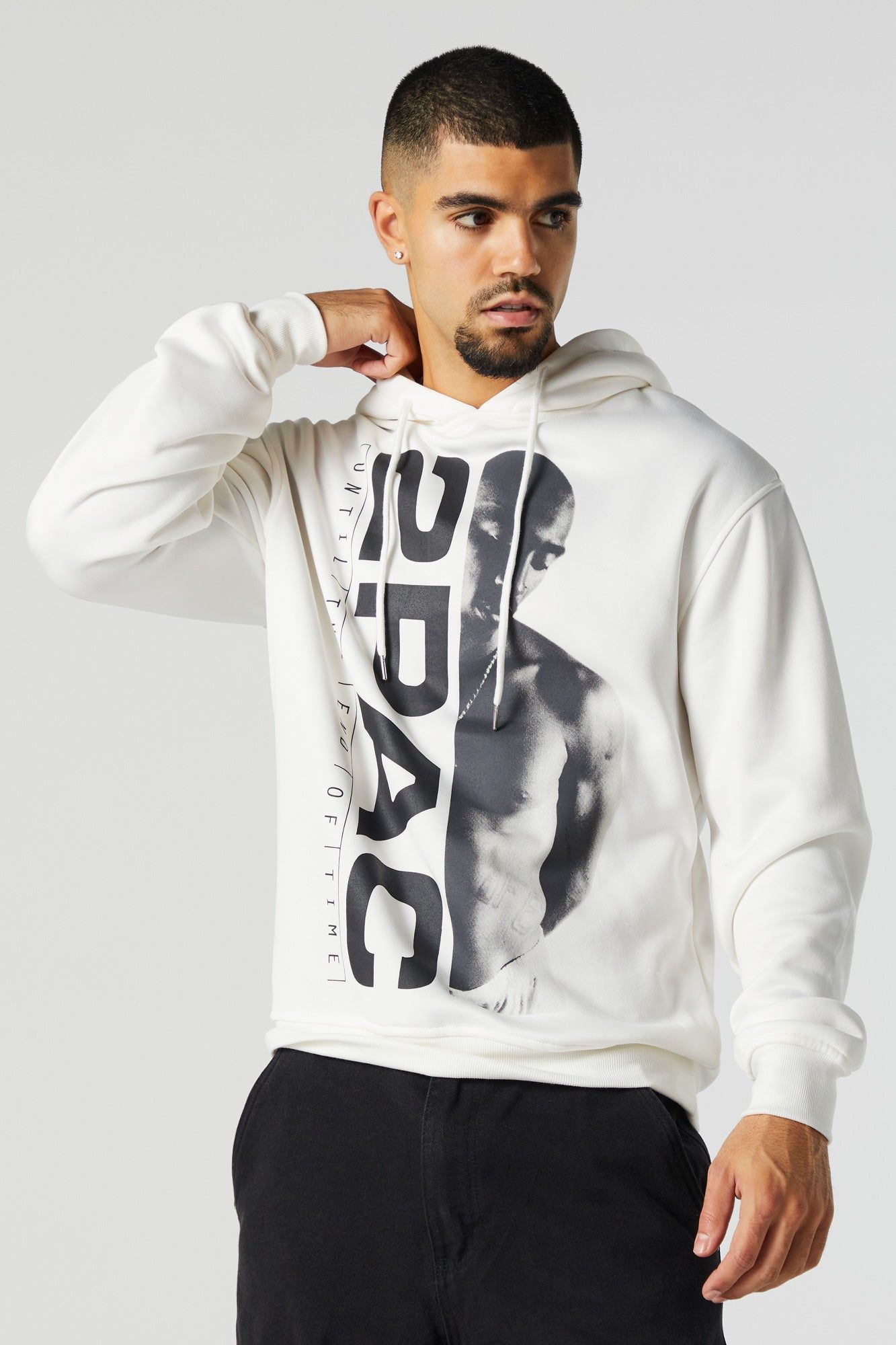 2Pac Until The End Of Time Graphic Hoodie sold by Charlotte Russe