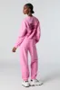 Destination Embroidered Fleece Jogger sold by Charlotte Russe
