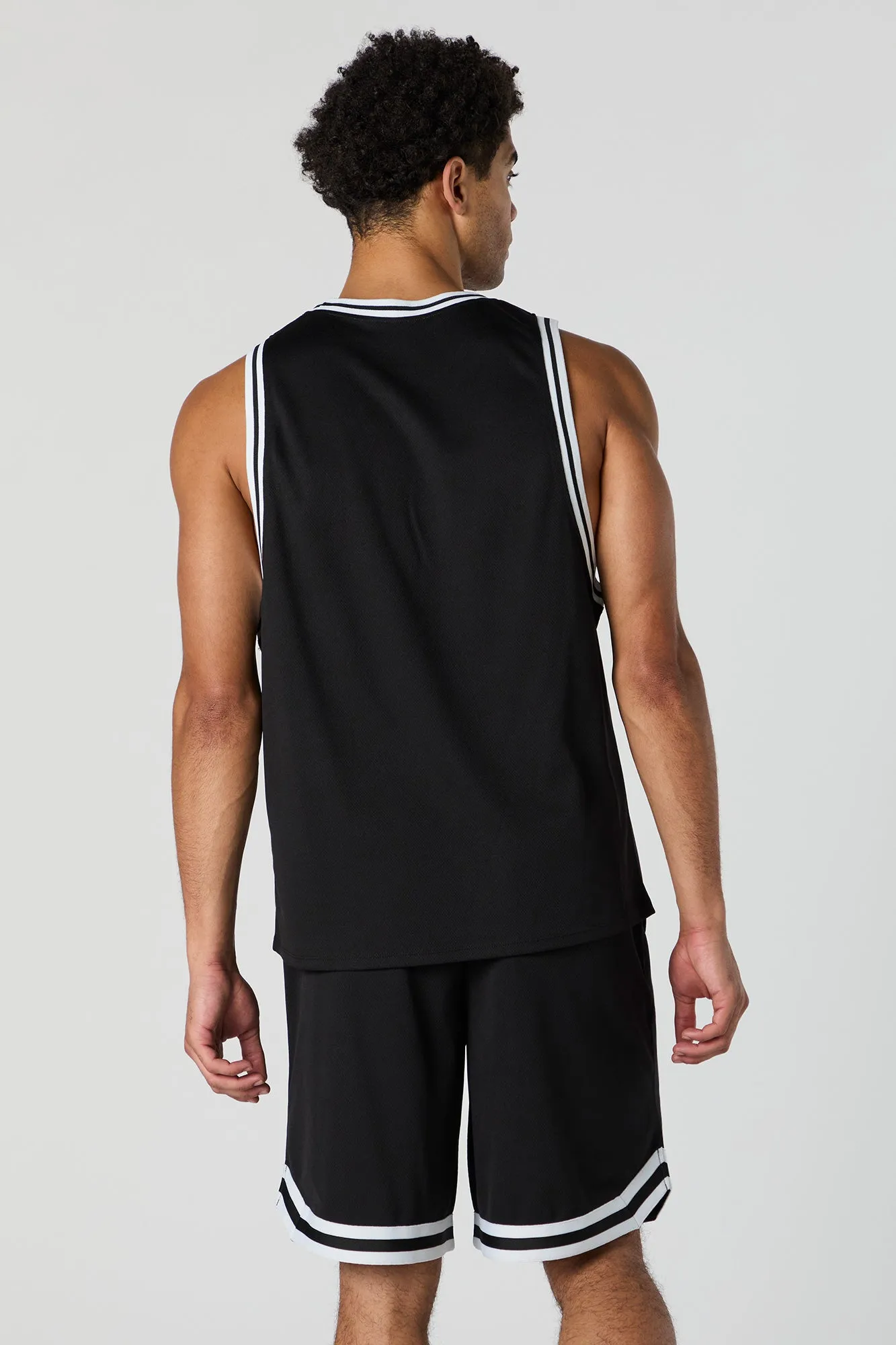 Los Angeles Graphic Mesh Basketball Short sold by Charlotte Russe product image thumbnail 2