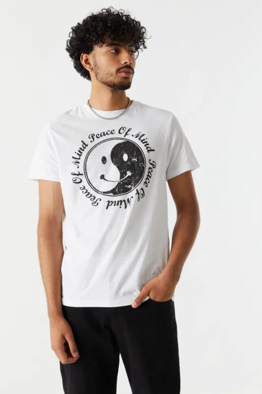 Peace Of Mind Graphic T-Shirt sold by Charlotte Russe